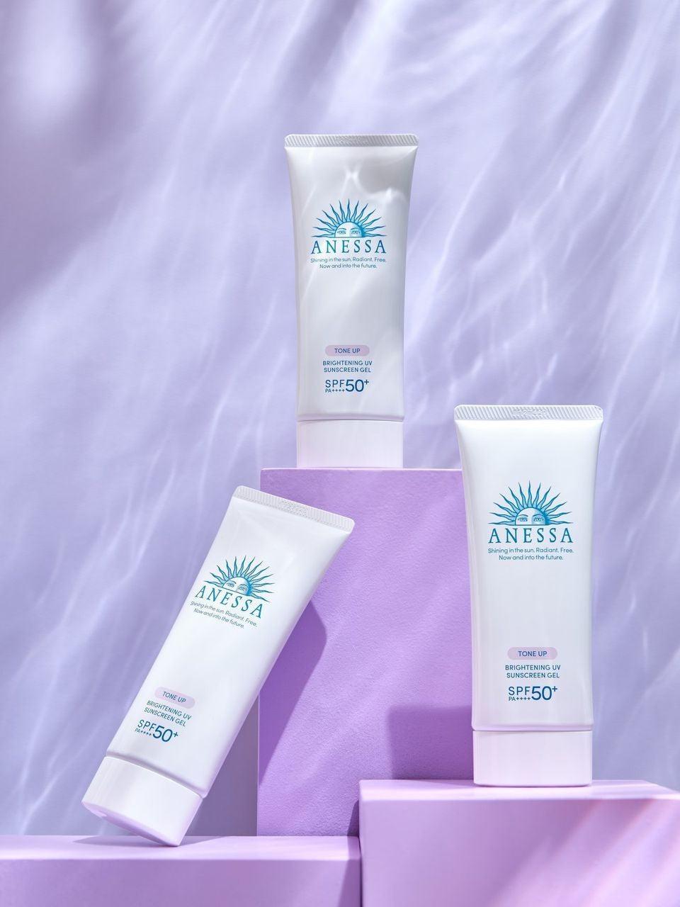 ANESSA Set Perfect UV Suncreen Skincare Gel SPF 50+ PA++++