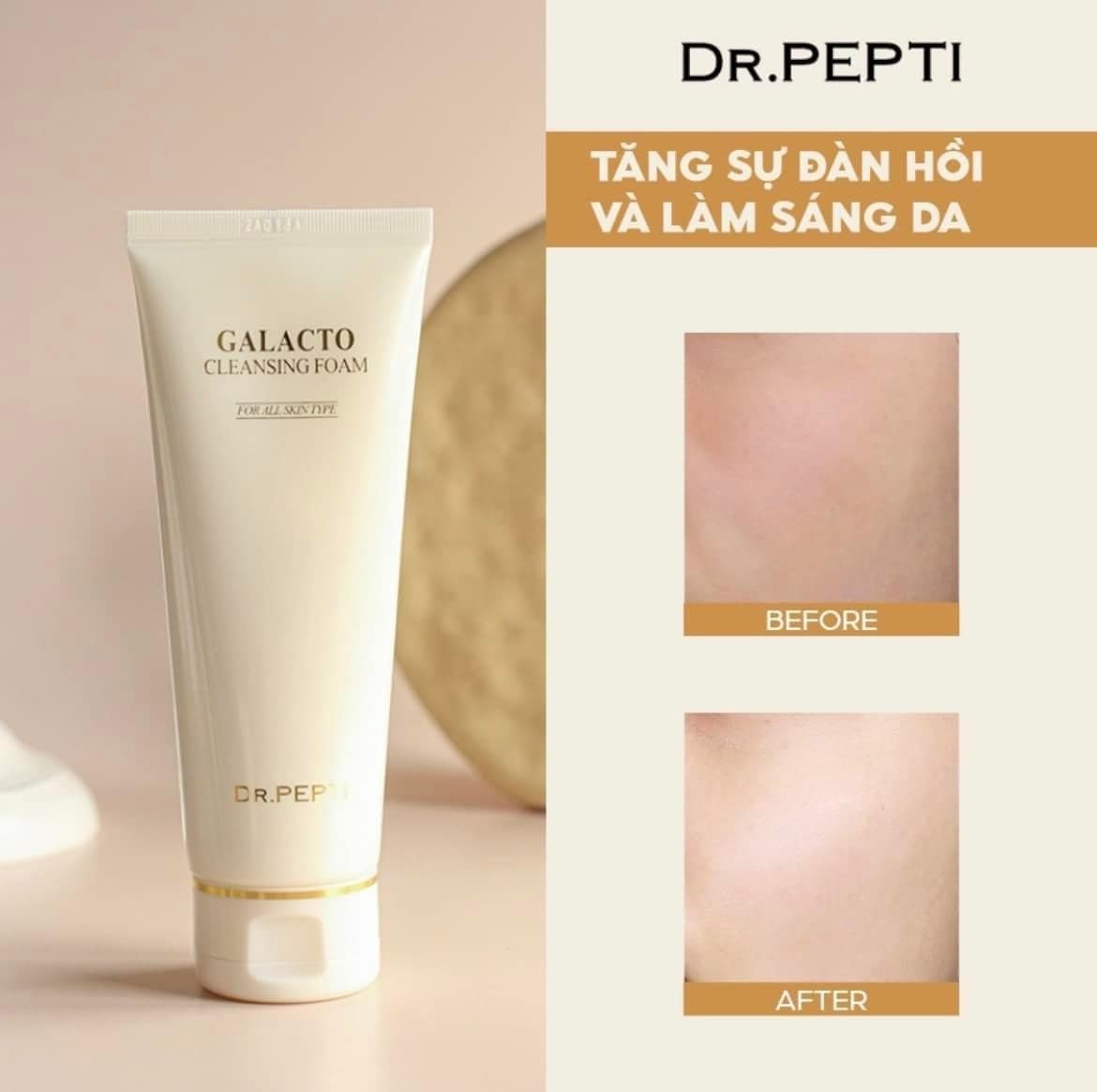 DR.PEPTI Galacto Cleansing Foam 110ml