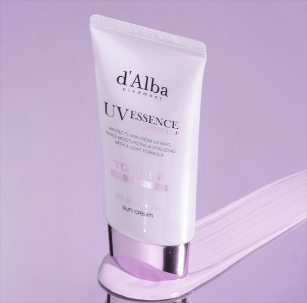 D'ALBA Waterfull Tone Up Purple Correcting Sun Cream SPF50+ PA++++- [COMBO 2 - ONLY $67]