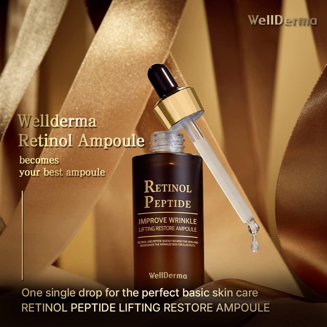 WELLDERMA Premium Retinol Peptide Lifting Restore Special Set