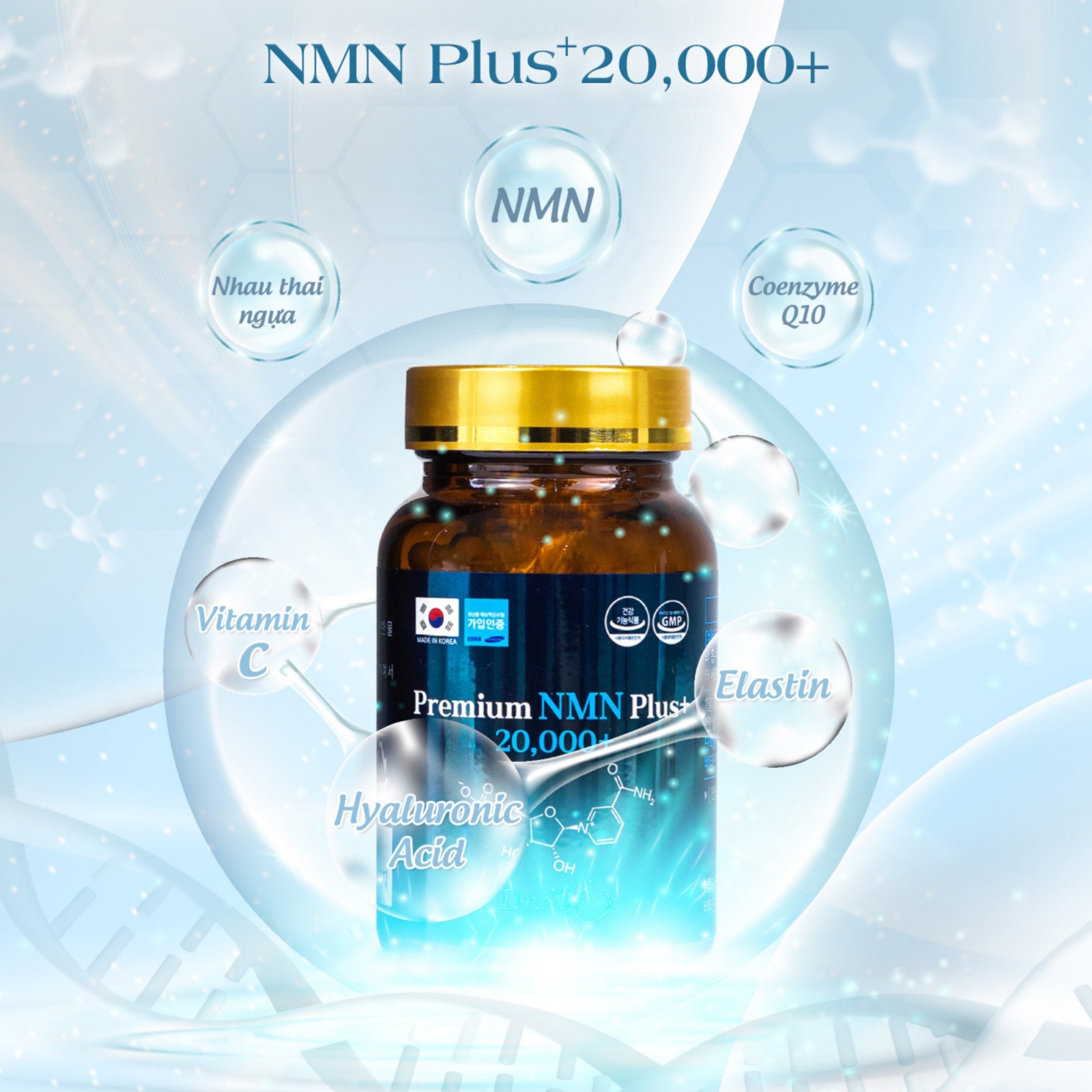 DR.KN Premium NMN Plus+ 20000+ 450g