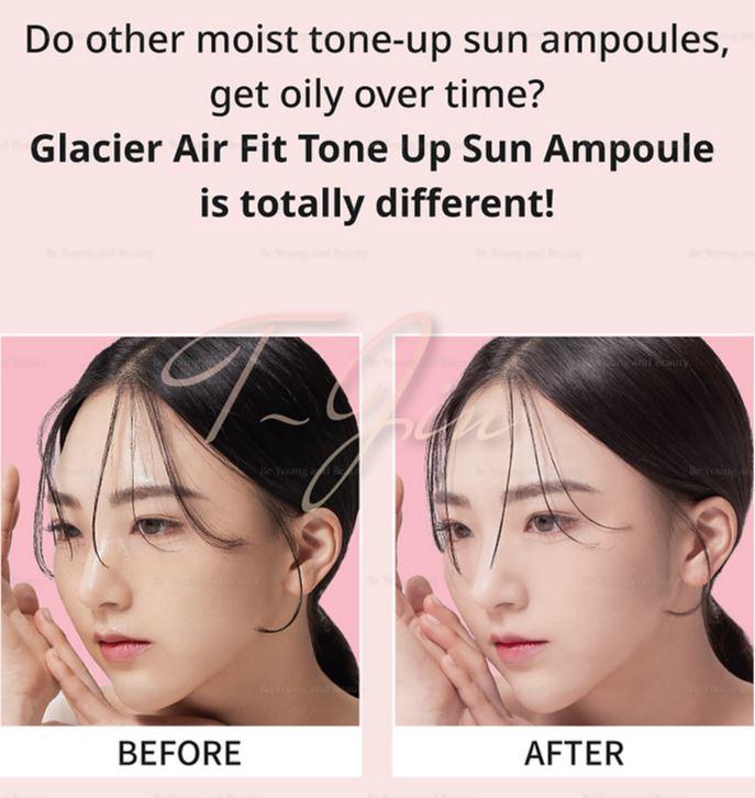 Feelxo Glacier Air-Fit Tone Up Sun Ampoule SPF50 PA+++