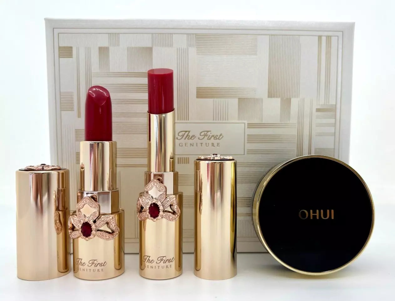 OHUI The First Geniture Lipstick & Lipbalm Duo Special Set