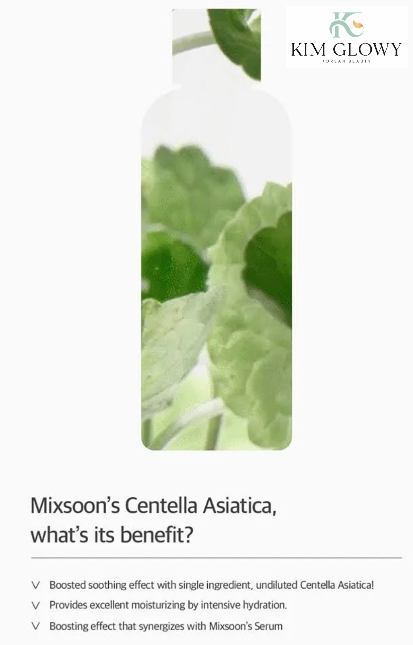 MIXSOON Centella Asiatica Toner - 150ml