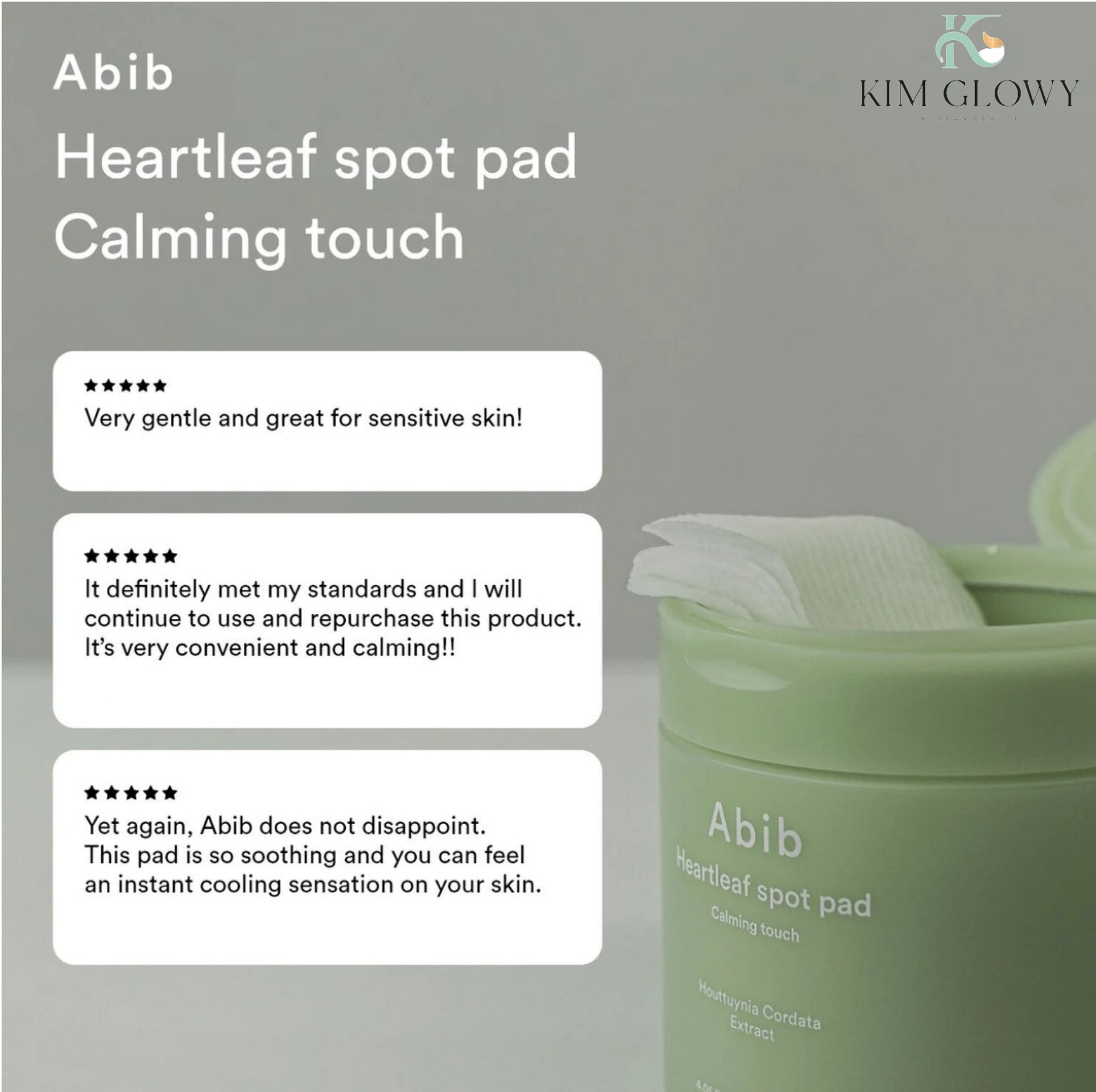 ABIB Heartleaf Spot Pad Calming Touch (80 pads)