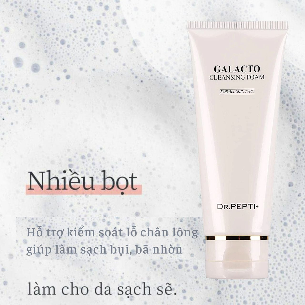 DR.PEPTI Galacto Cleansing Foam 110ml