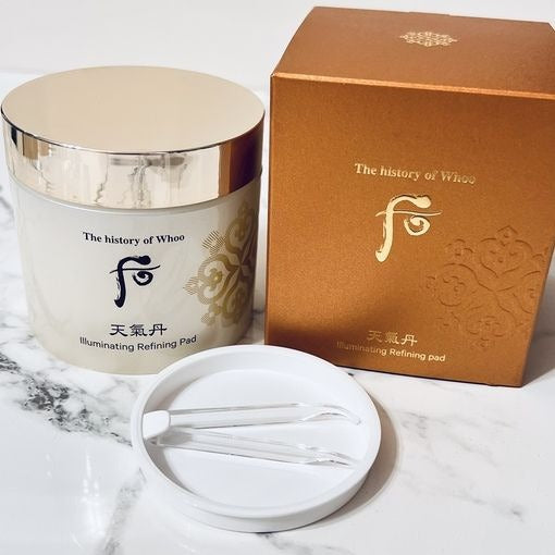 THE HISTORY OF WHOO Illuminating Refining Pad 60pcs