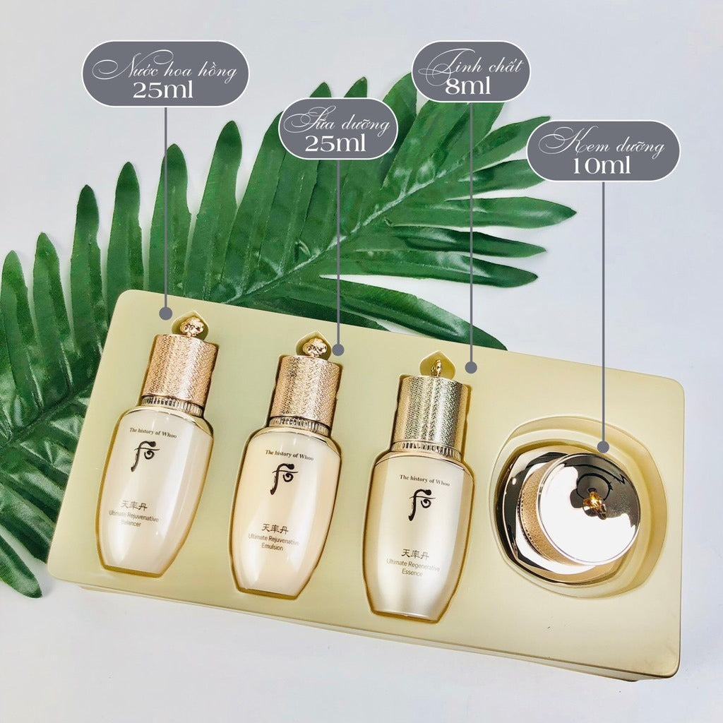 THE HISTORY OF WHOO Cheonyuldan Signature Cushion Foundation No.21 SPF35/PA++ Special Set