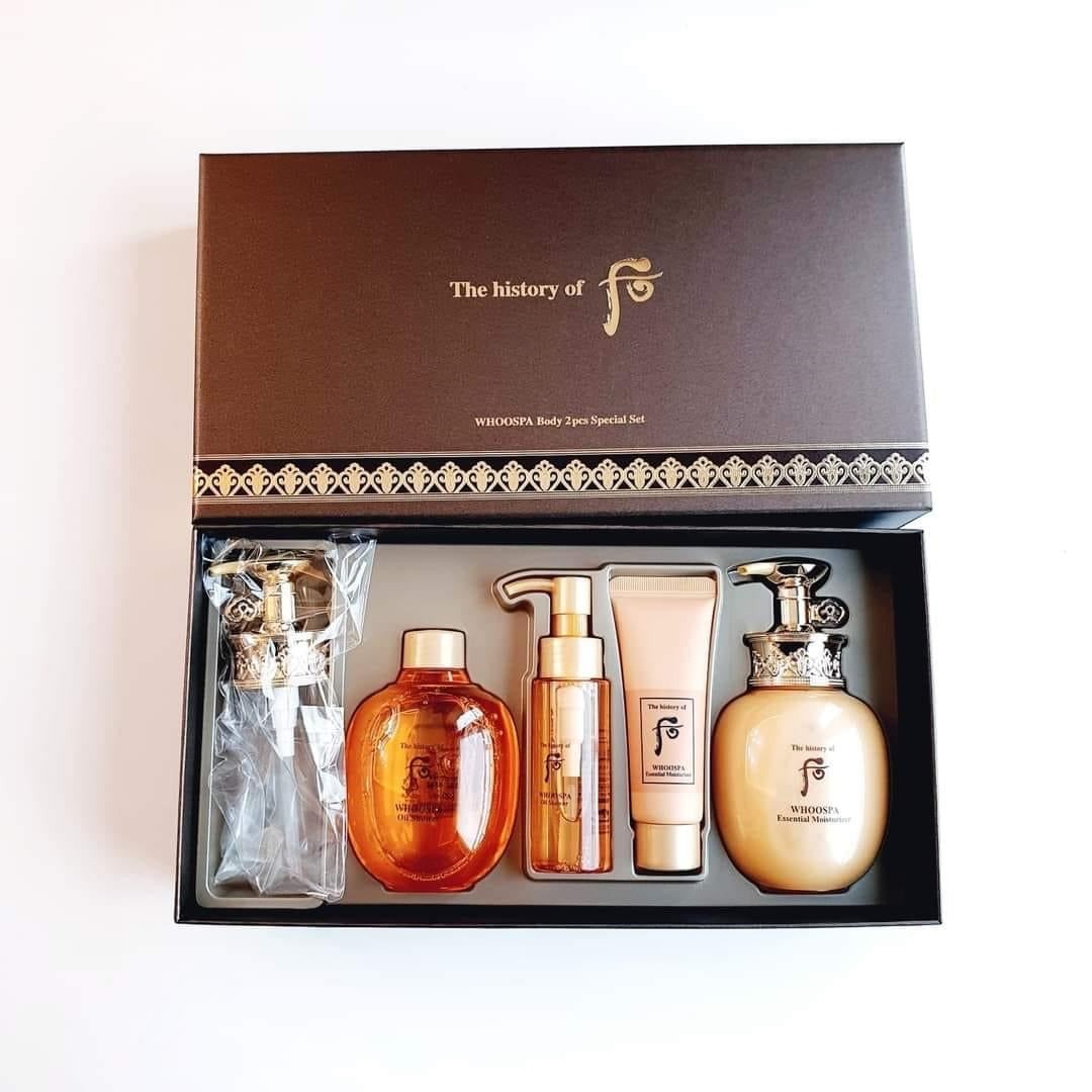 THE HISTORY OF WHOO Whoospa Body 2pcs Special Set