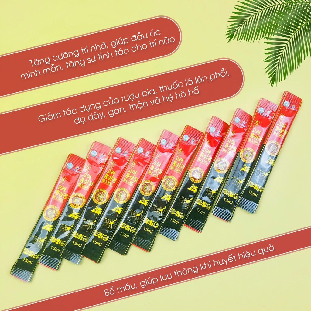 365 6 year Korean Red Ginseng Extract (30 sticks)