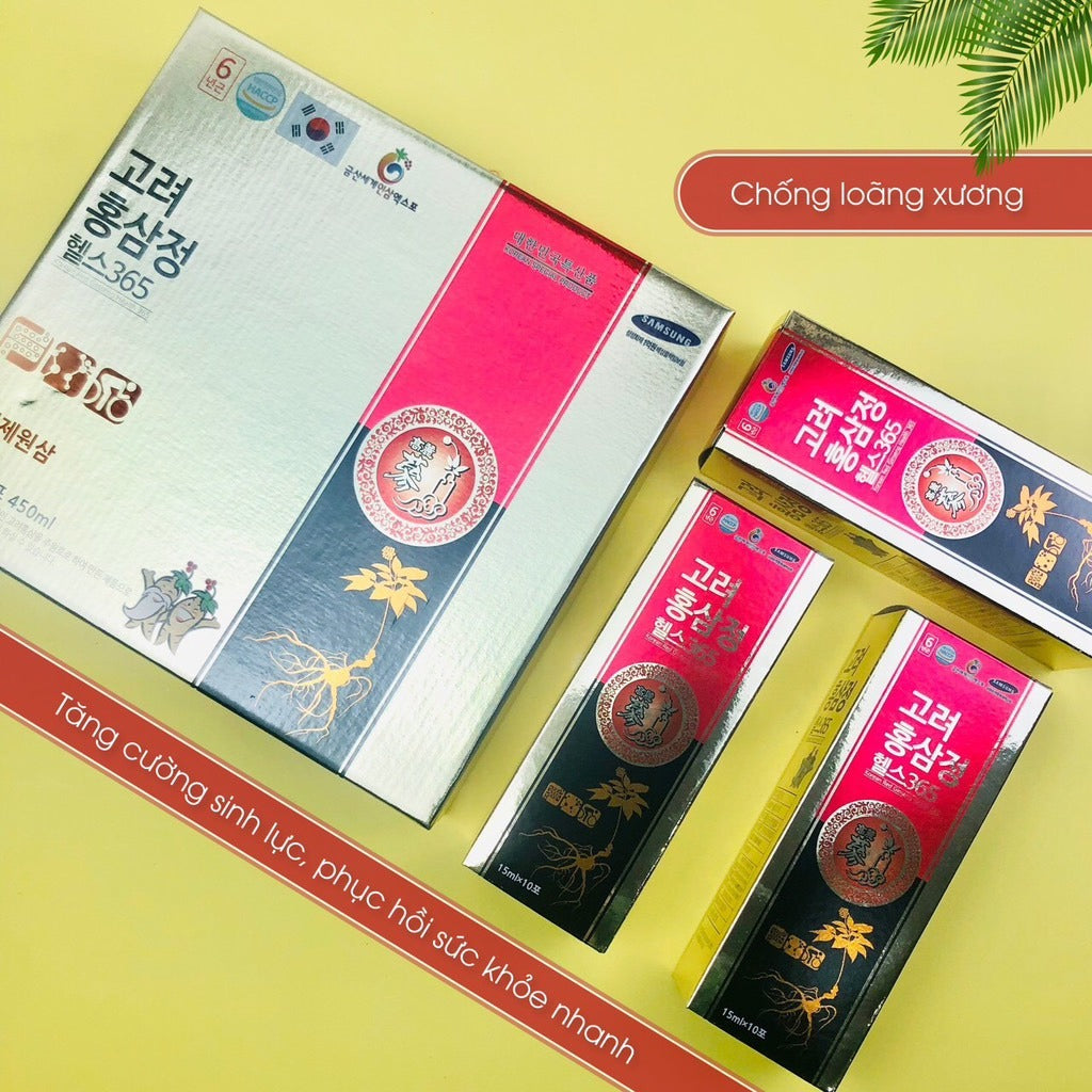 365 6 year Korean Red Ginseng Extract (30 sticks)