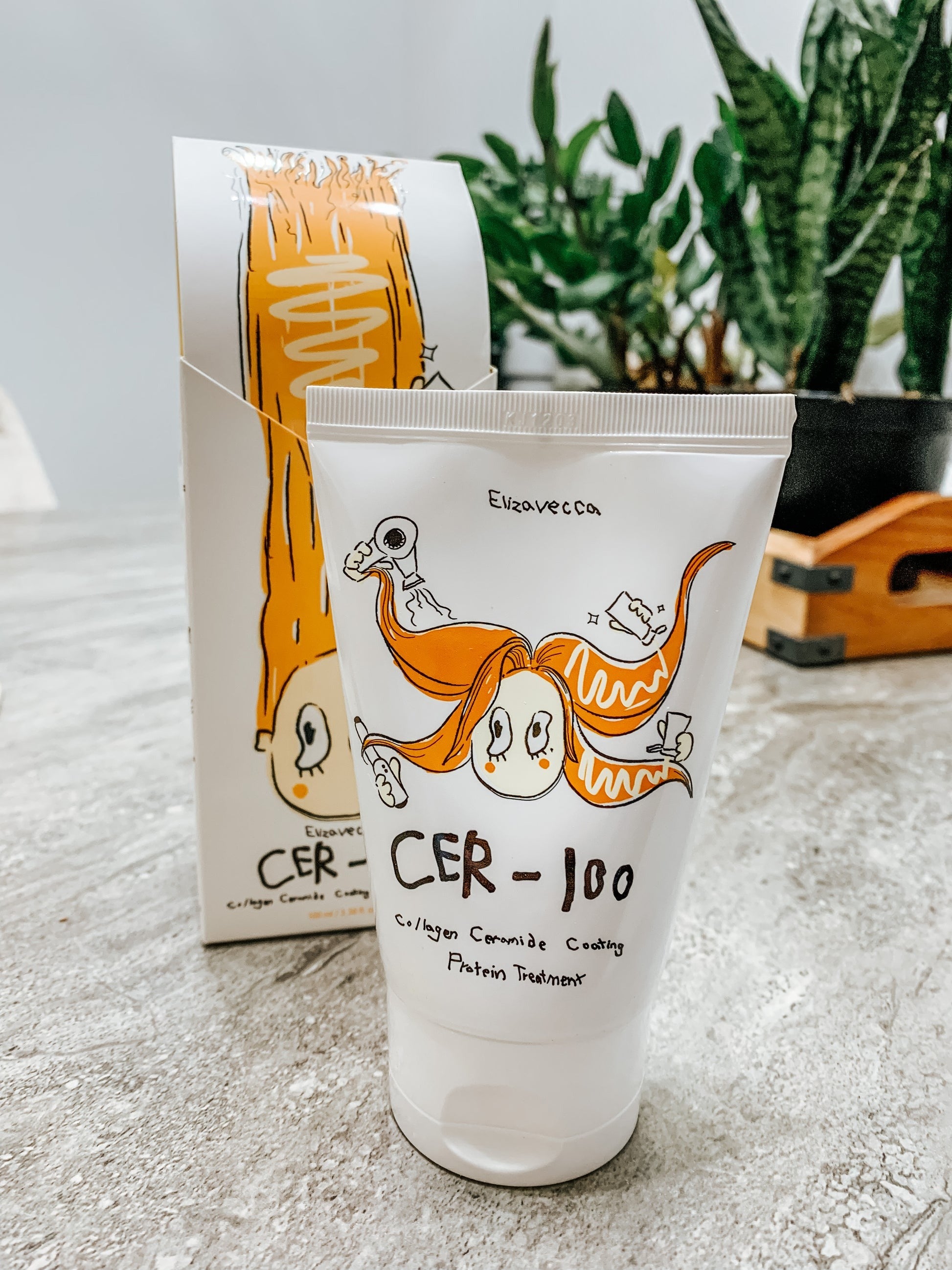 ELIZAVECCA Milky Piggy CER-100 Collagen Ceramide Coating Protein Treatment 100ml