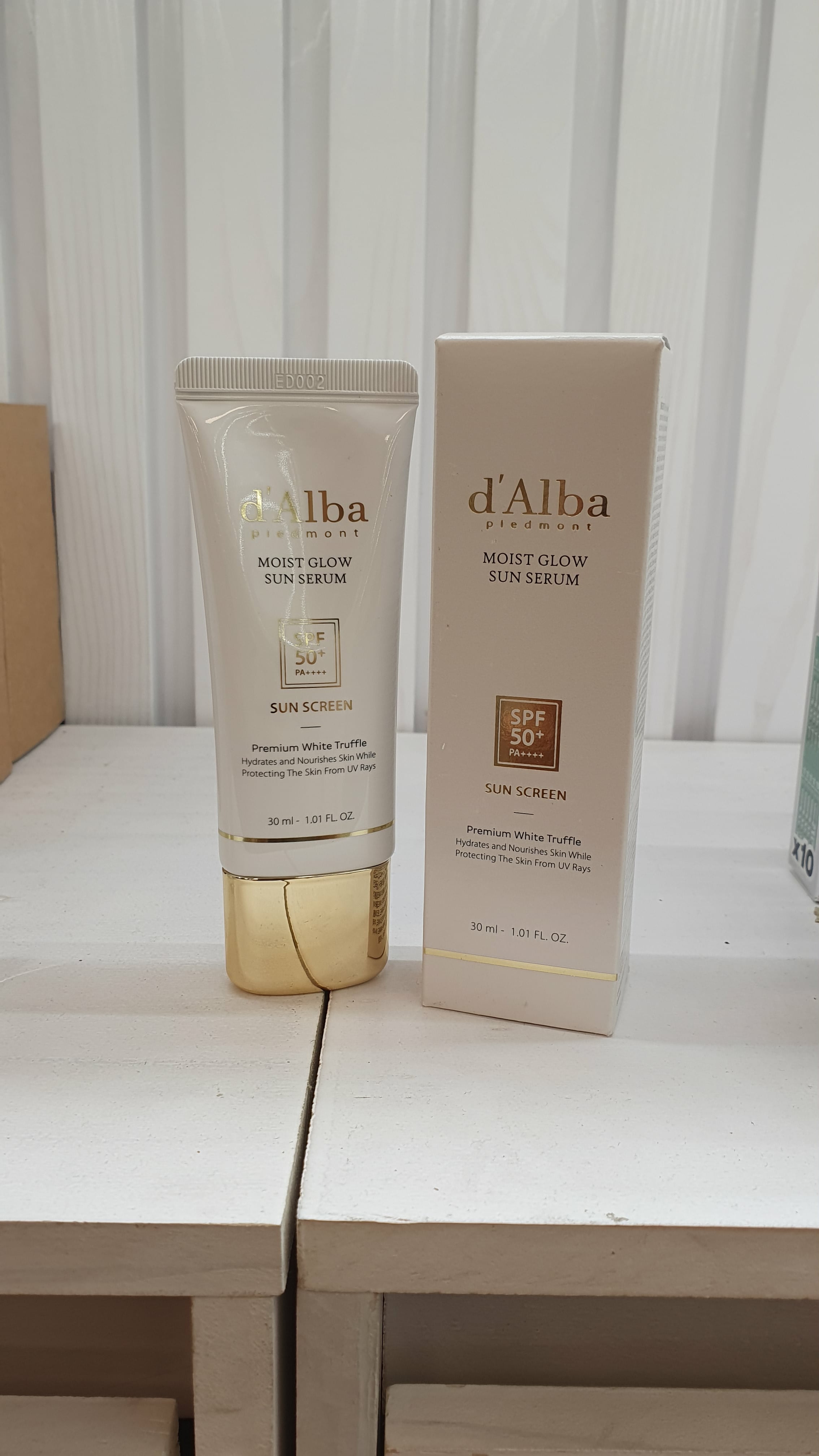 D’ALBA Moist Glow Sun Serum Premium White Truffle 30ml