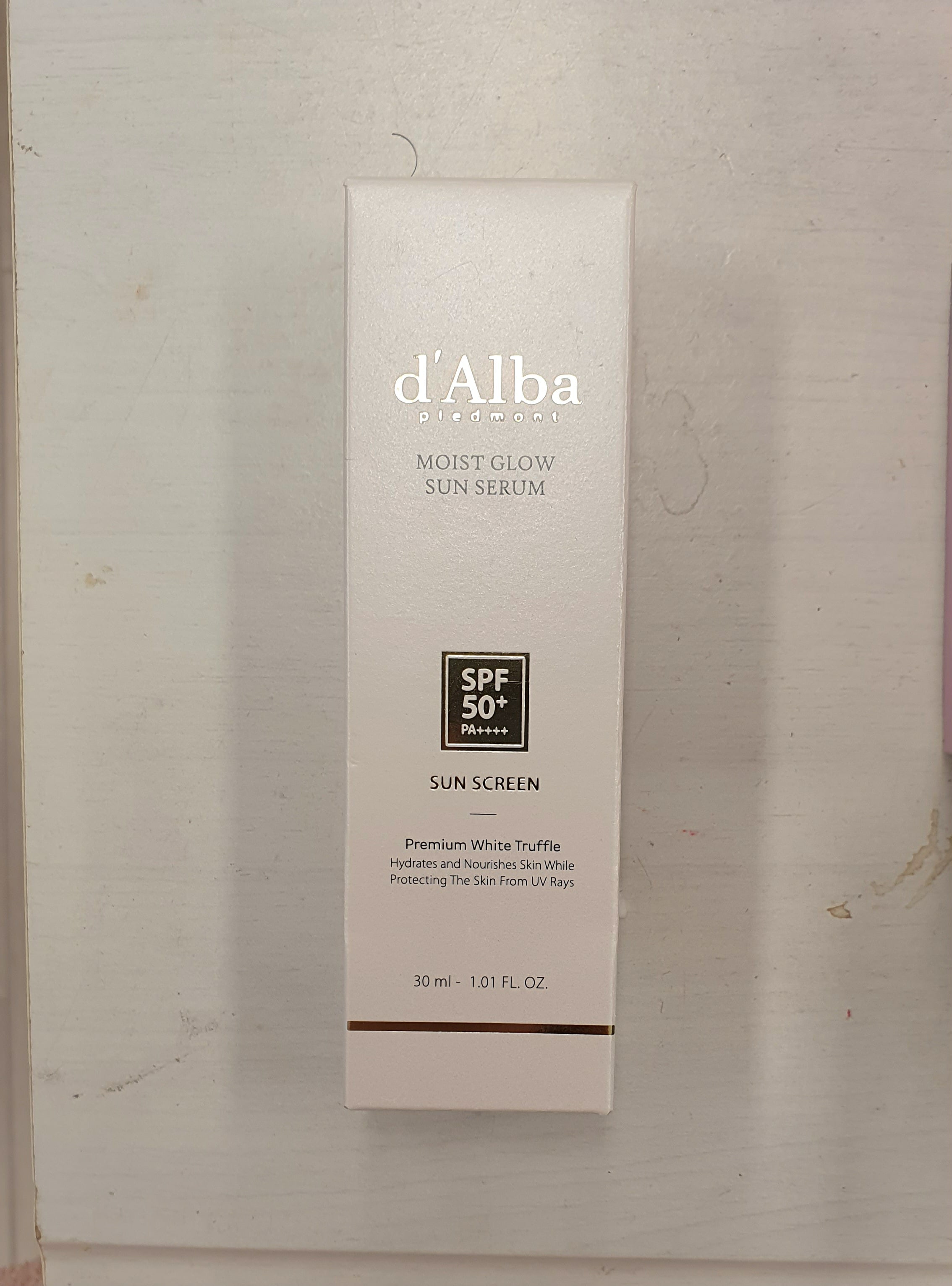 D’ALBA Moist Glow Sun Serum Premium White Truffle 30ml