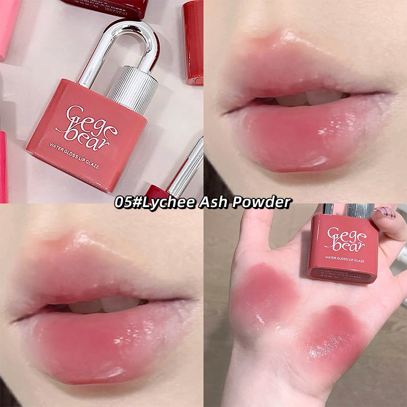 GEGE BEAR Lock Heart Sweet Water Lip Gloss