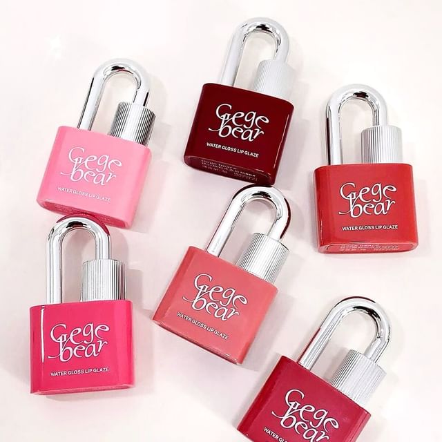 GEGE BEAR Lock Heart Sweet Water Lip Gloss