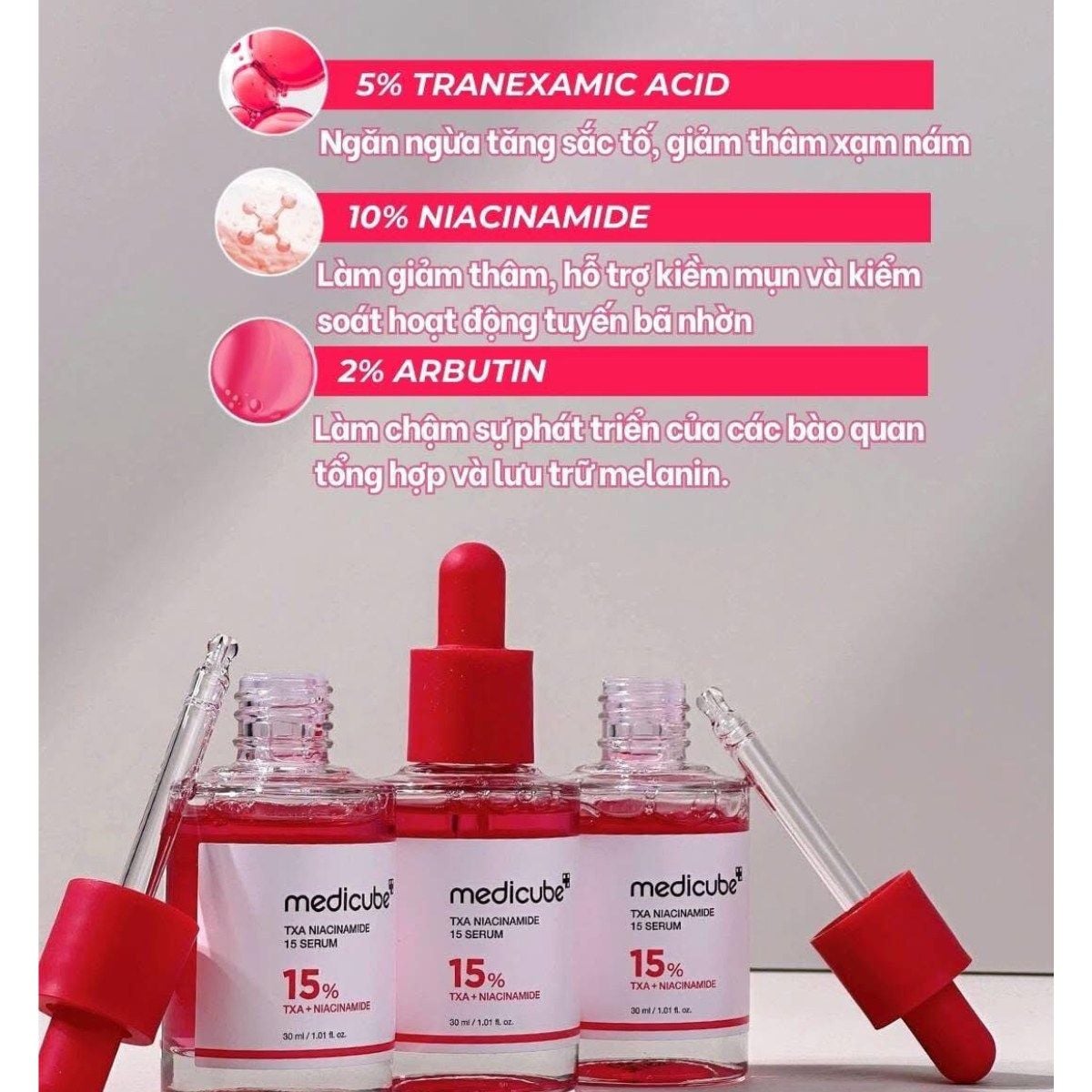 MEDICUBE Niacinamide Tranexamic Acid Serum 30ml