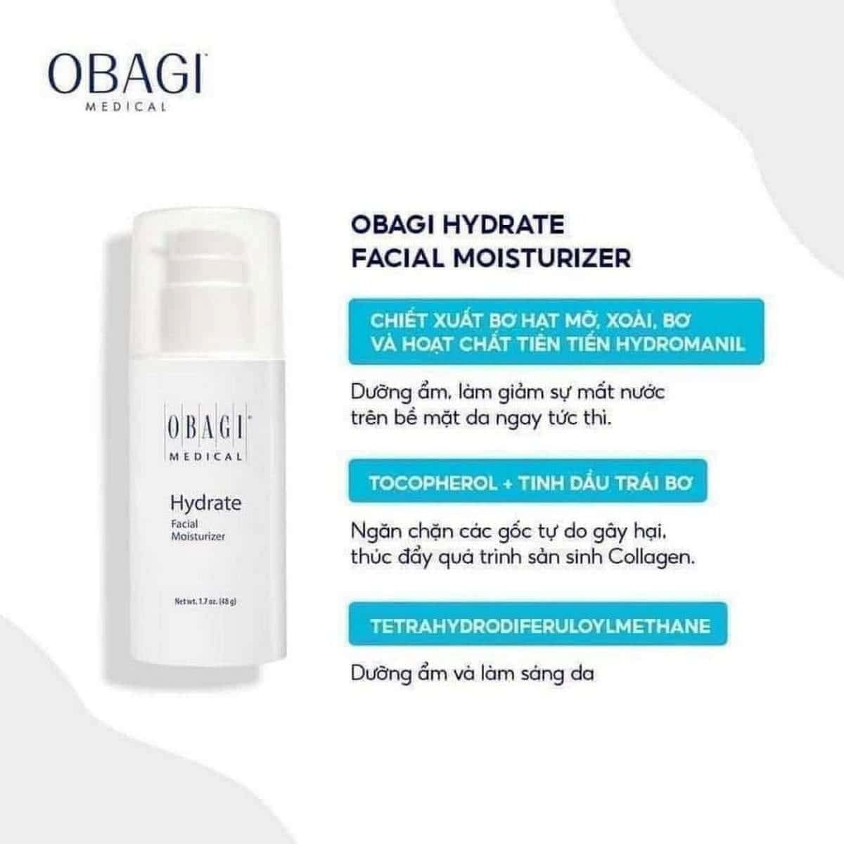 OBAGI Hydrate Facial Moisturizer 48g