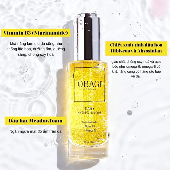 OBAGI Medical Daily Hydro-Drops Instantly Hydrating Facial Serum 30ml