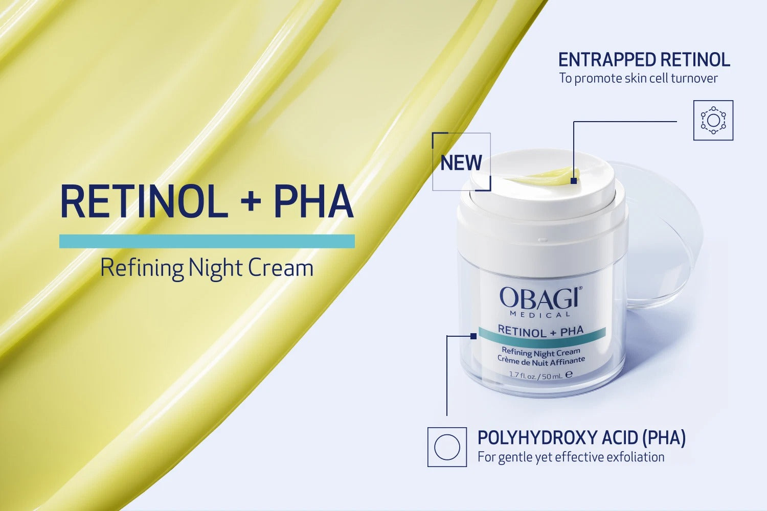 OBAGI Retinol + PHA Refining Night Cream 50ml