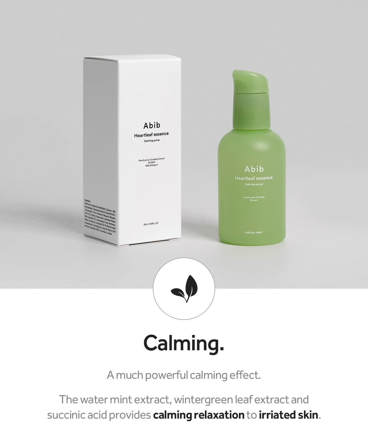 ABIB Heartleaf Essence Calming Pump 50ml