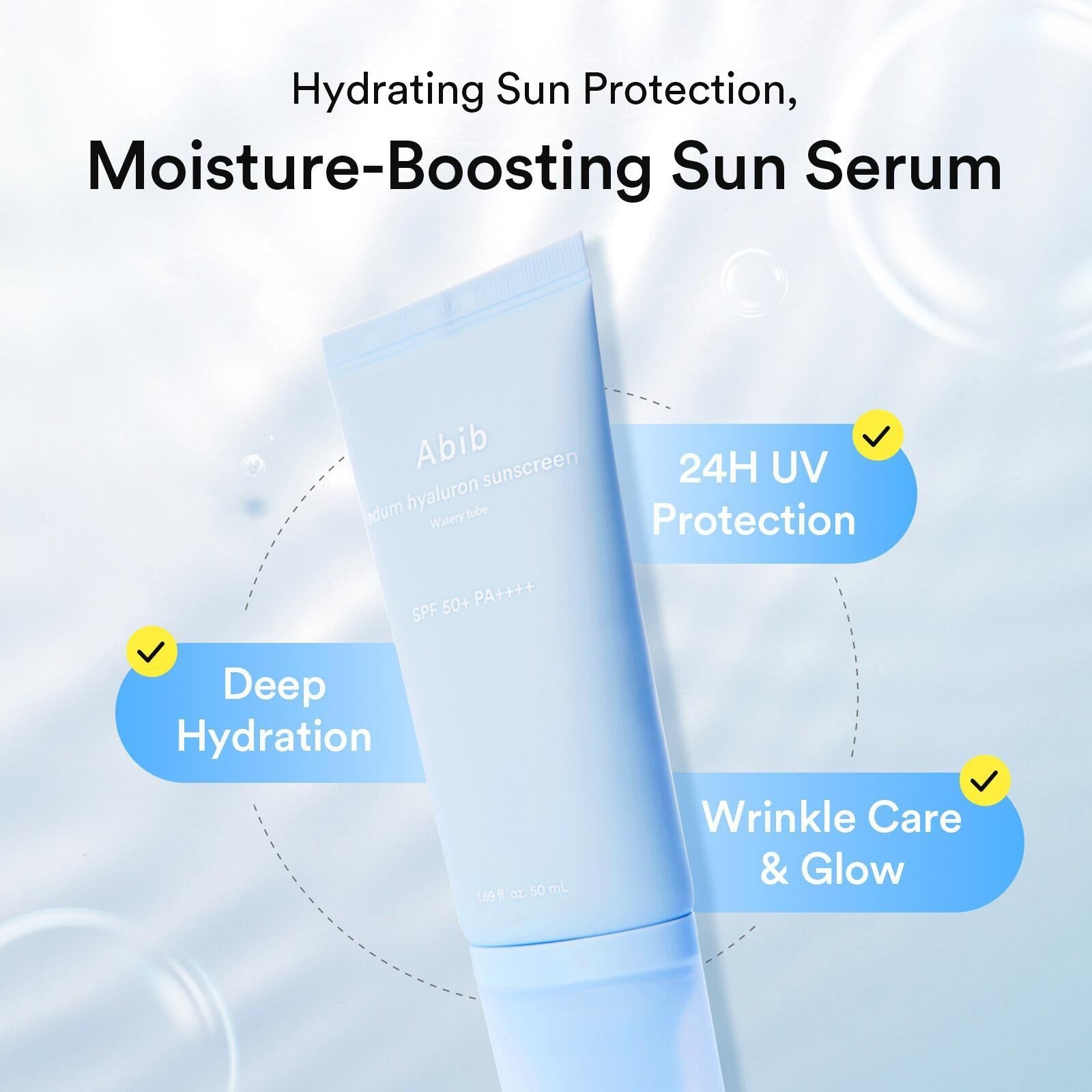 ABIB Sedum Hyaluron Sunscreen Watery Tube 50ml