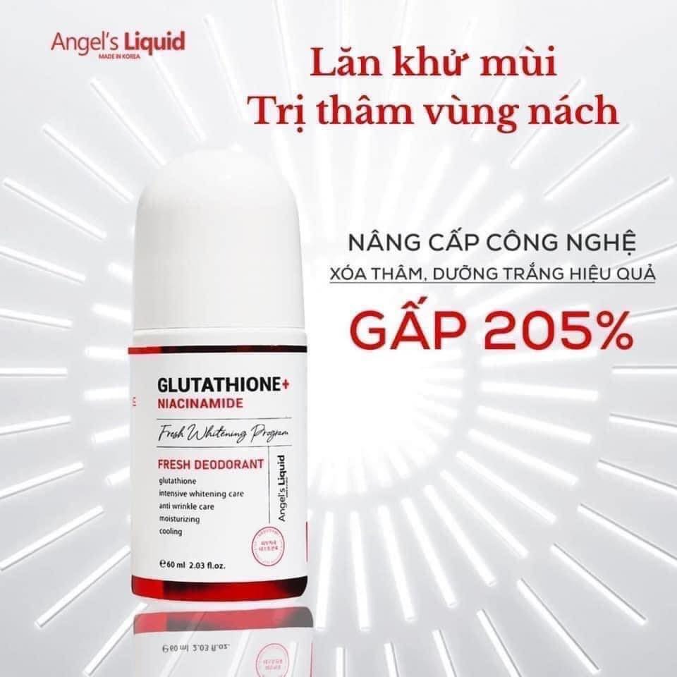 ANGEL'S LIQUID Glutathione + Niacinamide Arbutin Cooling Fresh Deodorant 60ml