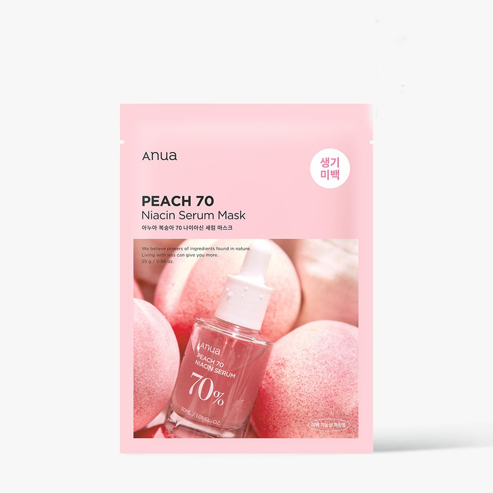 ANUA Peach 70 Niacin Serum Mask 25ml