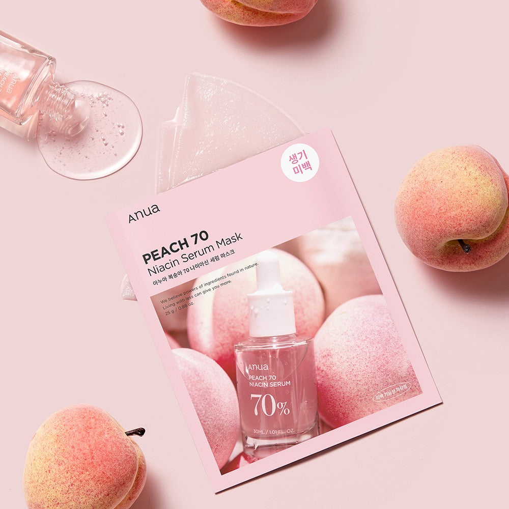 ANUA Peach 70 Niacin Serum Mask 25ml