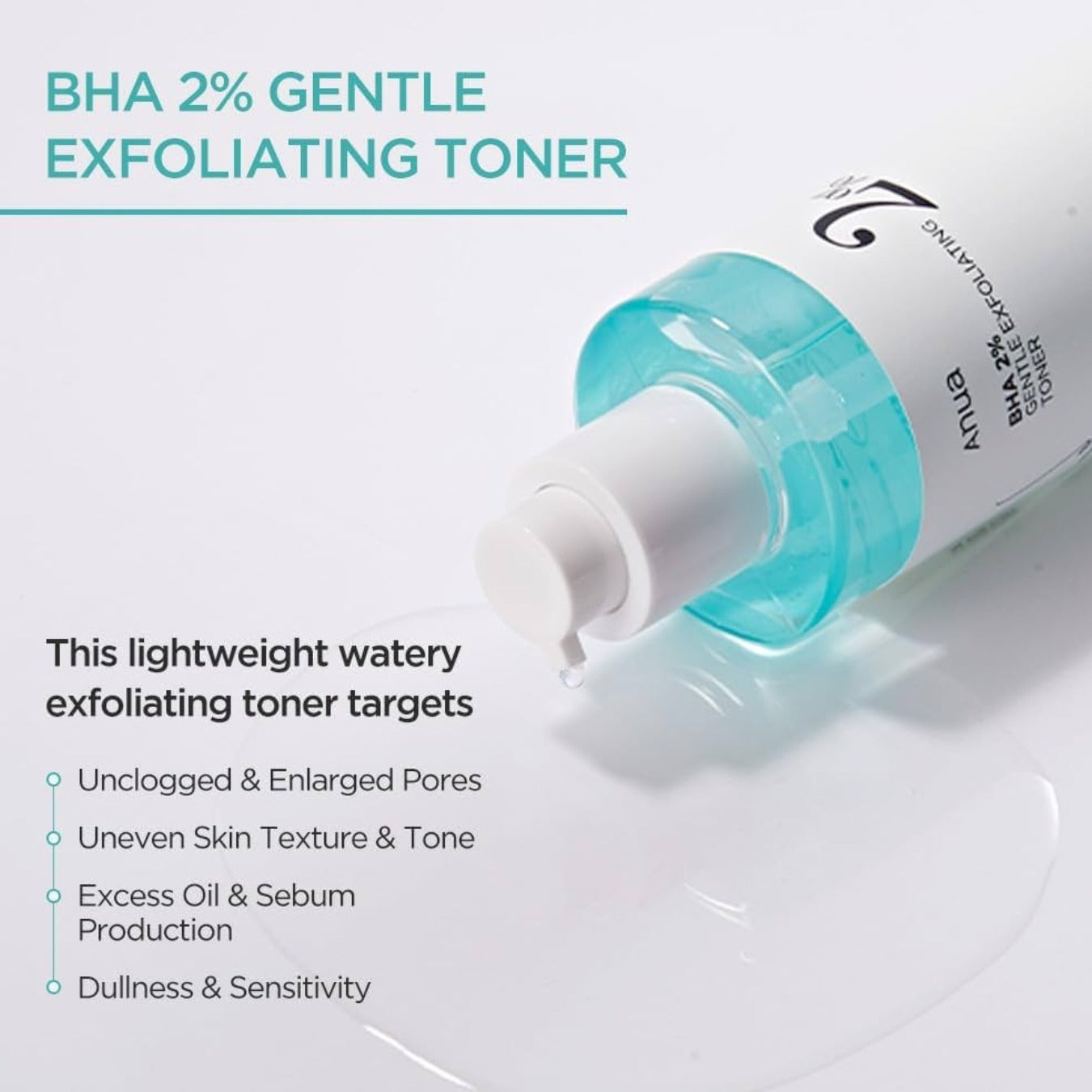 ANUA BHA 2% Gentle Exfoliating Toner 150ml