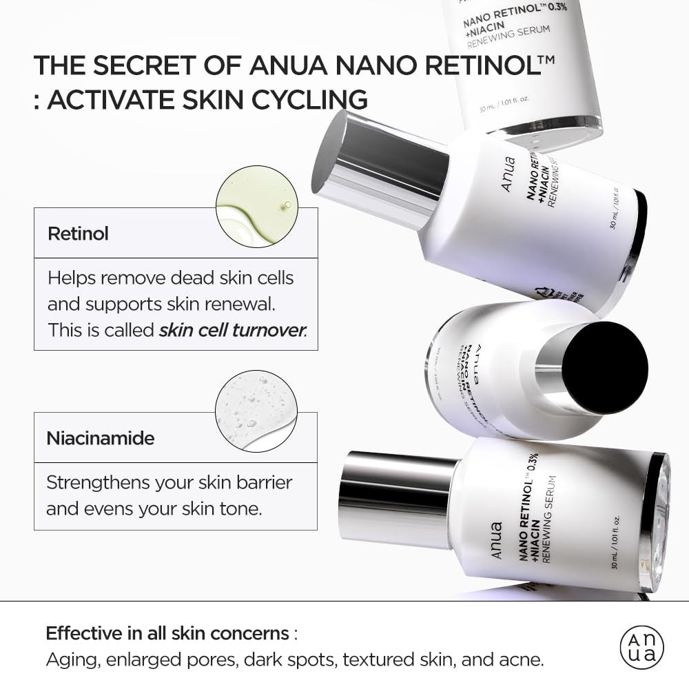 ANUA Retinol 0.3% + Niacin Renewing Serum 30ml