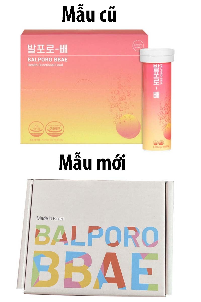 BALPORO Bbae Health Functional Food - Fat Metabolism Effervescent Tablets – Weight Loss Support