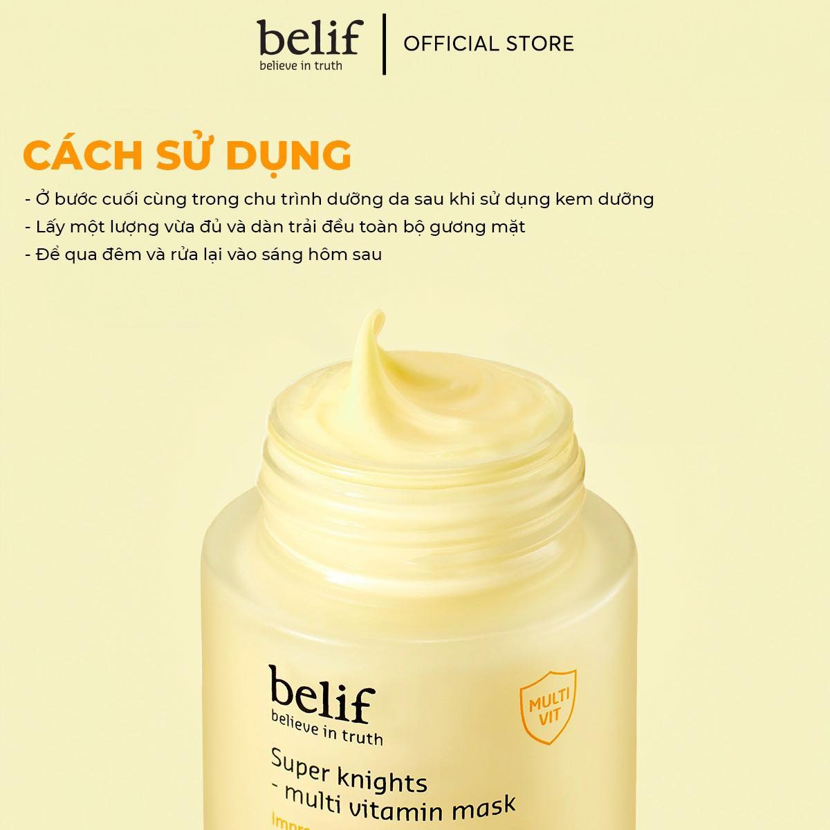 BELIF Super Knight - Multi Vitamin Mask 75ml