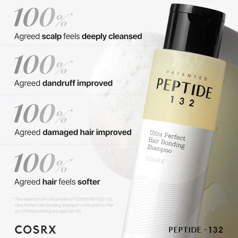 COSRX Patented Peptide 132 Ultra Perfect Hair Bonding Shampoo