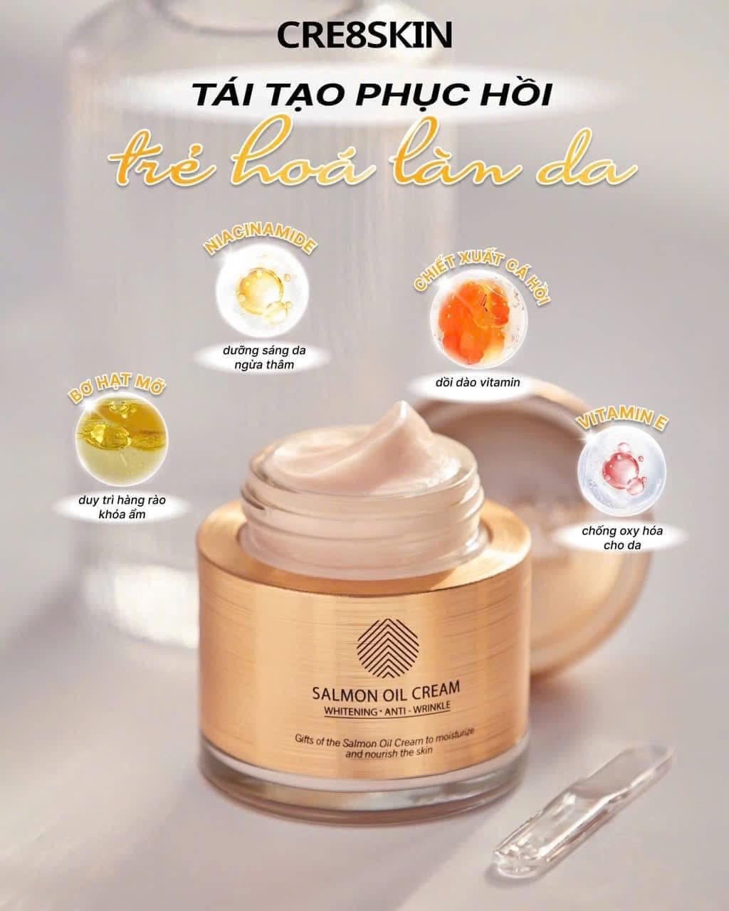 CRE8SKIN Salmon Oil Cream 80g