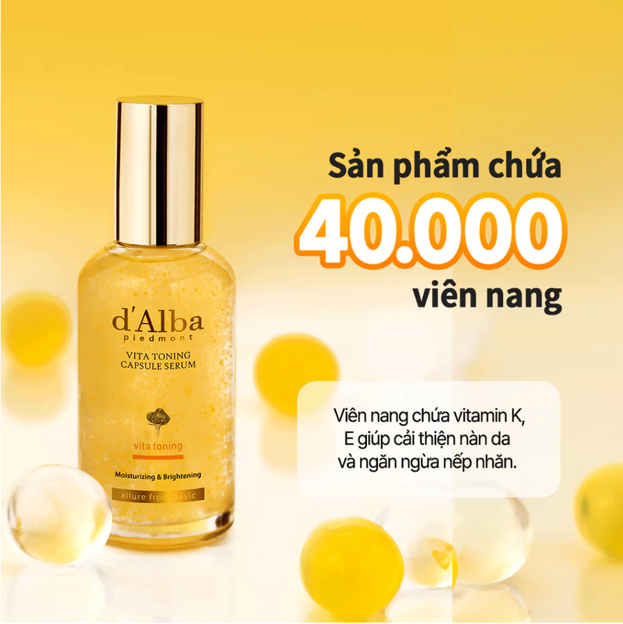 D'ALBA Vita Toning Anti-Aging Serum 50ml