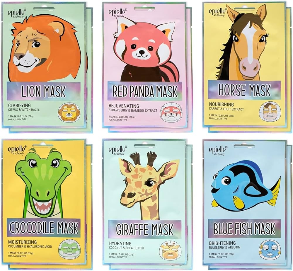 EPIELLE Animal Character Mask