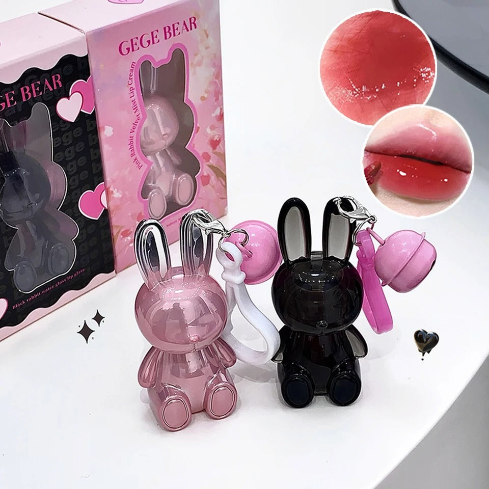 GEGE BEAR Black Rabbit Water Gloss Lip Glaze