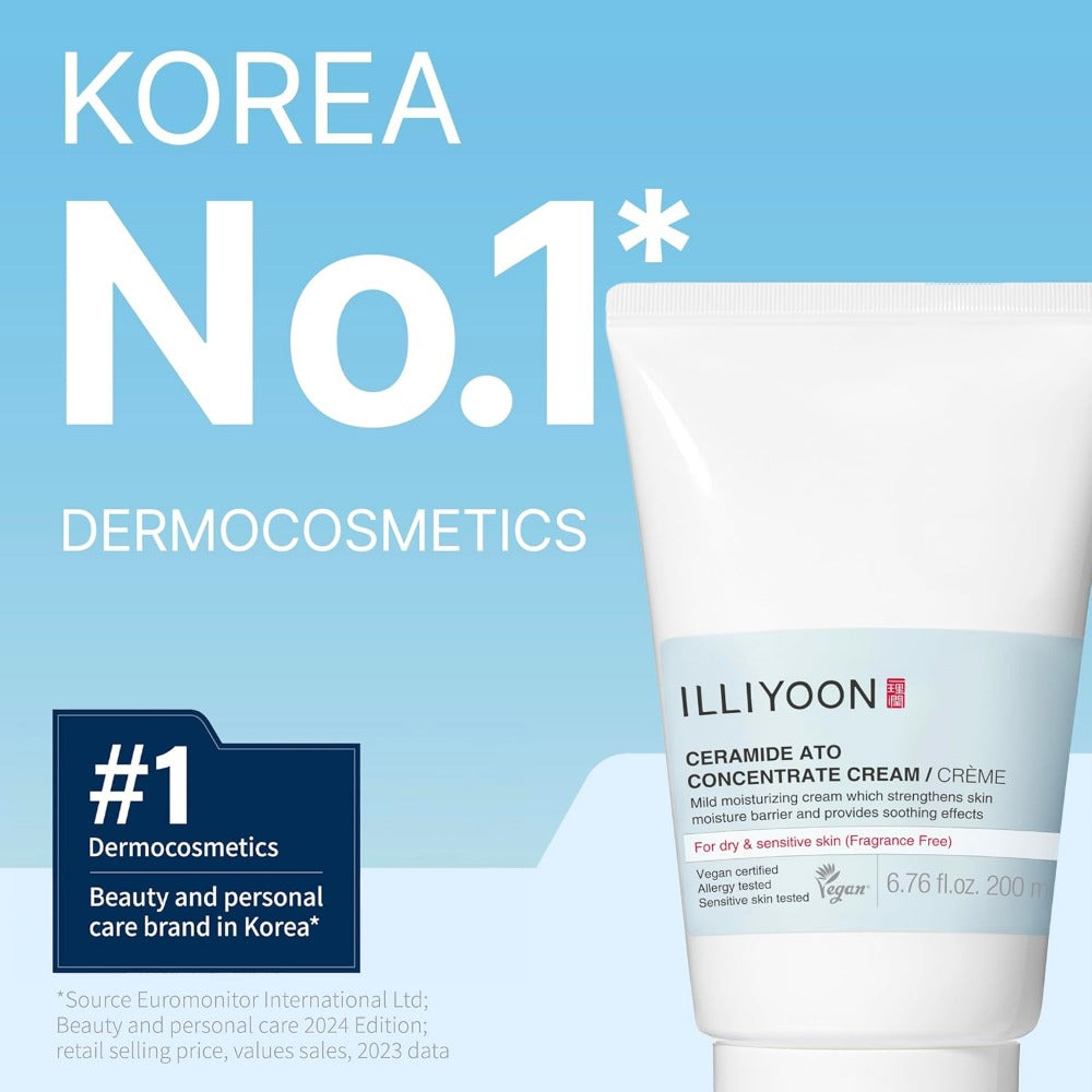 ILLIYOON Ceramide Ato Concentrate Cream (Tube Type) 230ml