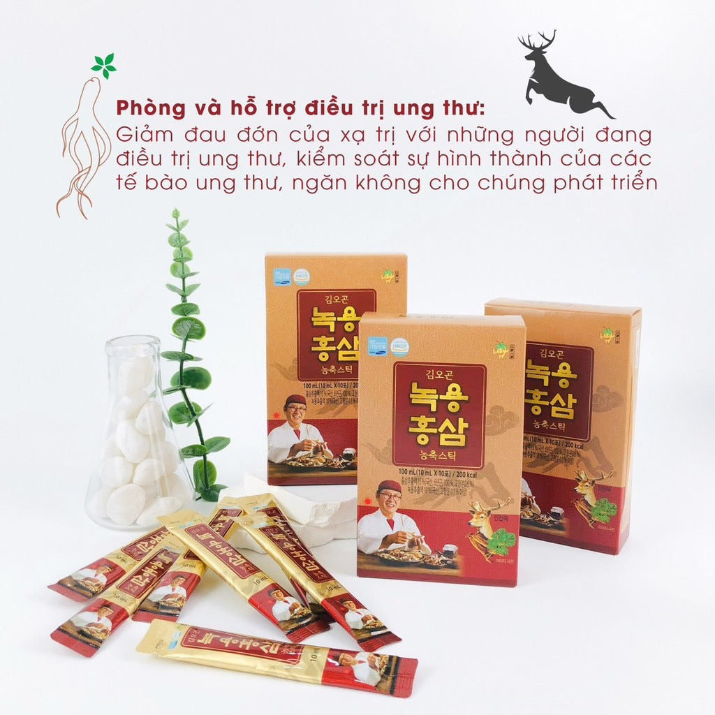 KIM OH GON Red Ginseng Concentrate Stick 30 x 10ml