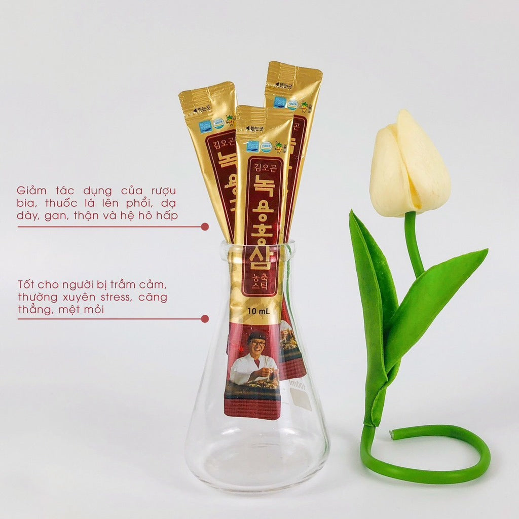 KIM OH GON Red Ginseng Concentrate Stick 30 x 10ml