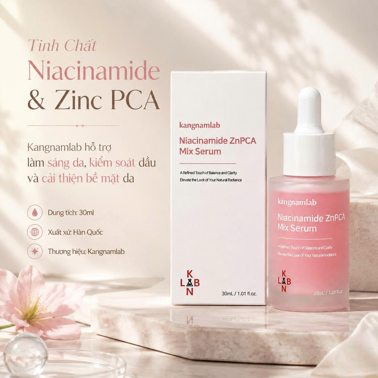KANGNAMLAB Niacinamide ZnPCA Mix Serum 30ml