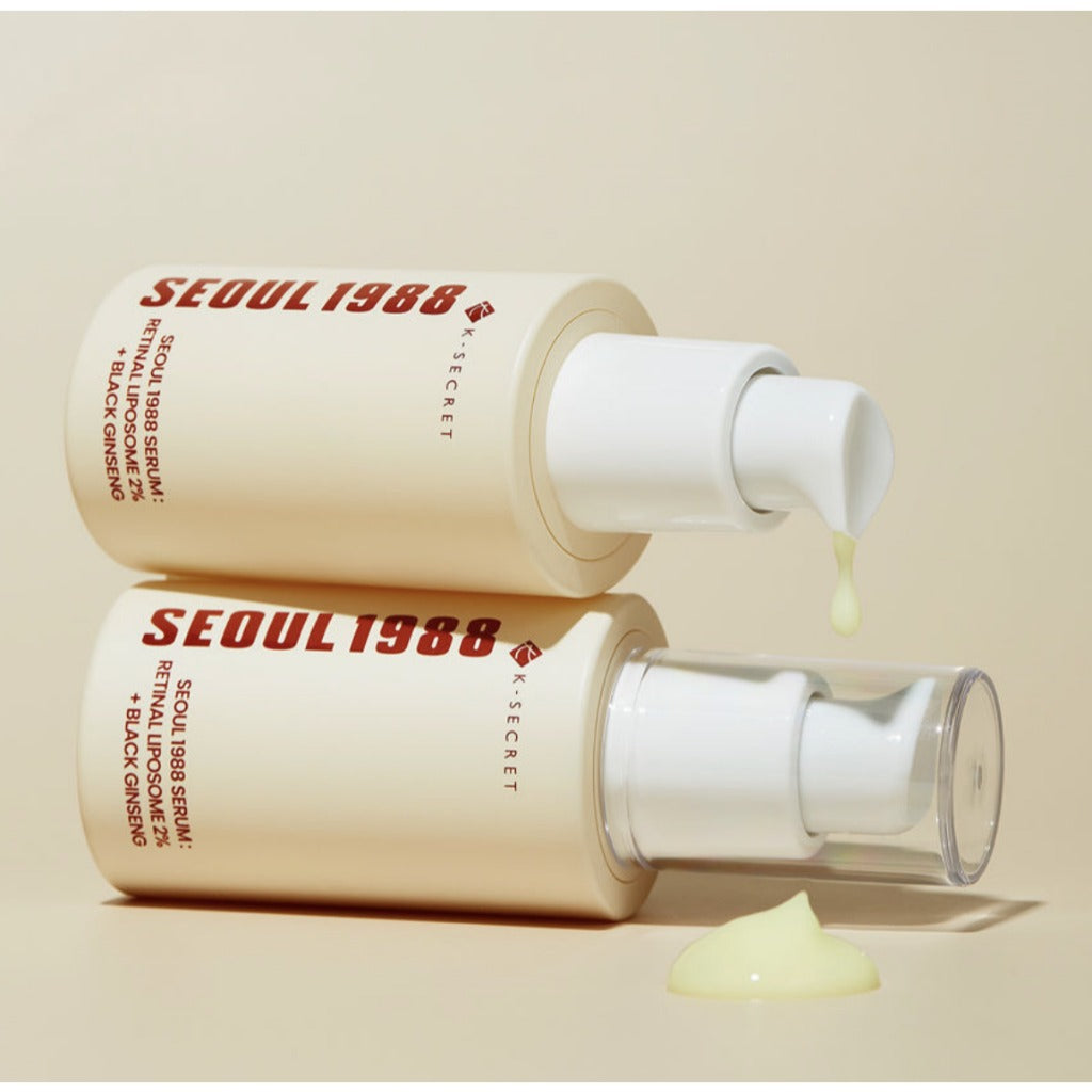 KSECRET SEOUL 1988 Serum : Retinal Liposome 2% + Black Ginseng 30ml