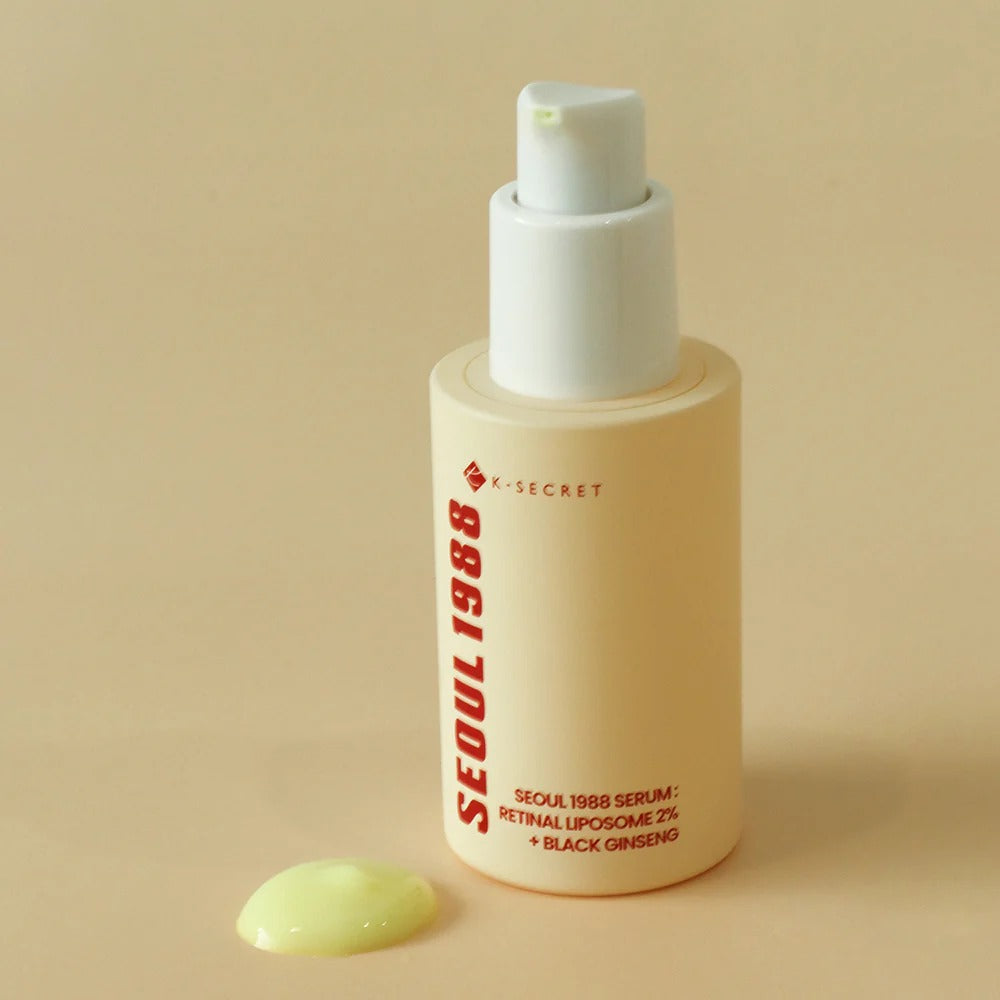 KSECRET SEOUL 1988 Serum : Retinal Liposome 2% + Black Ginseng 30ml