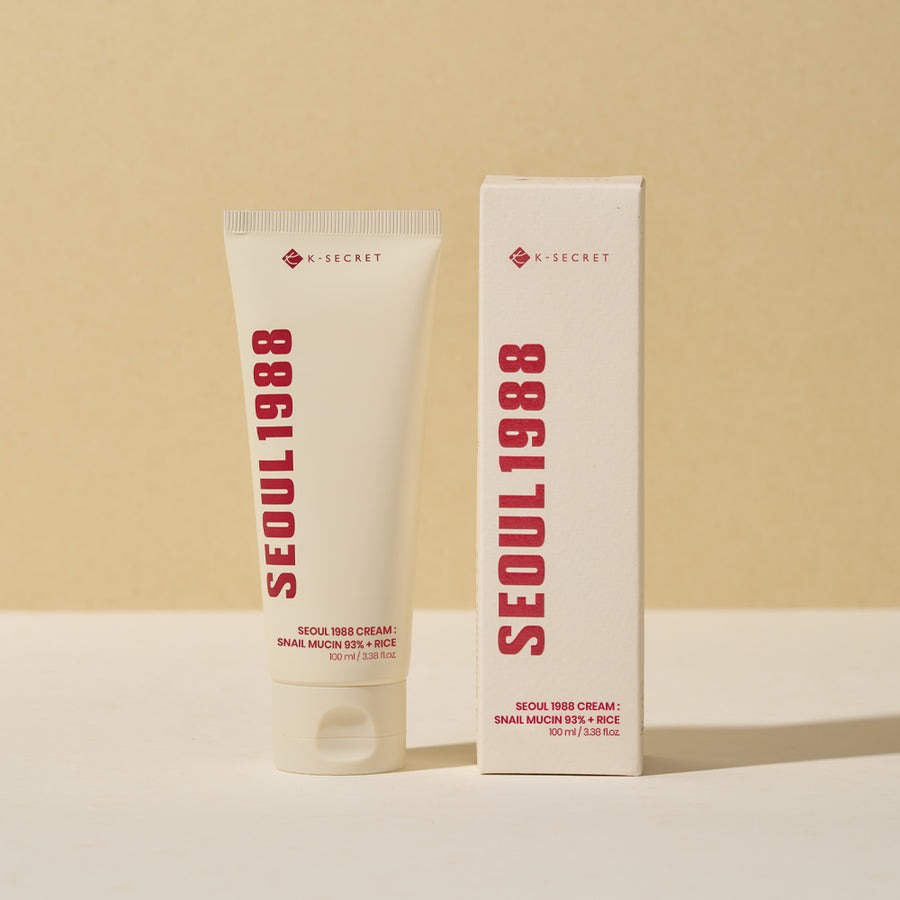 KSECRET SEOUL 1988 Cream : Snail Mucin 93% + Rice 50ml