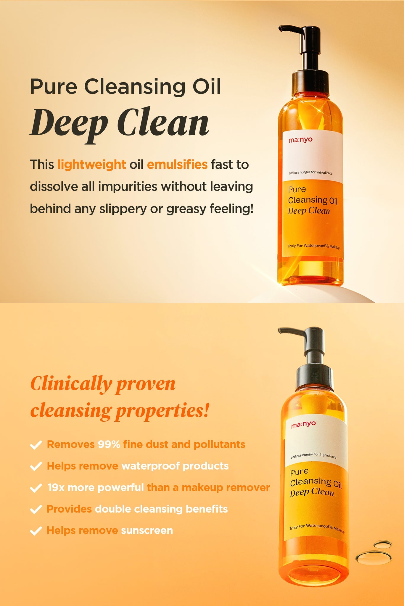 MA:NYO Pure Cleansing Oil Deep Clean 200ml