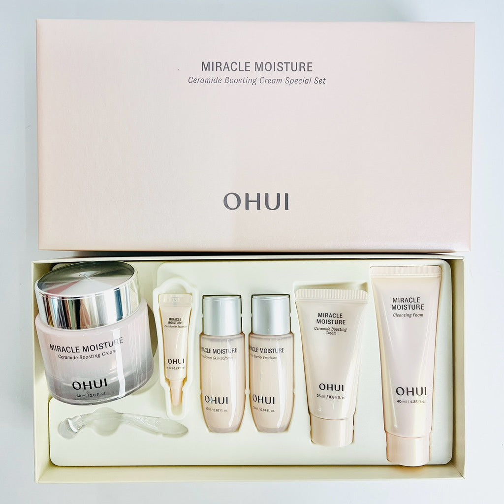 OHUI Miracle Moisture Ceramide Boosting Cream Special Set