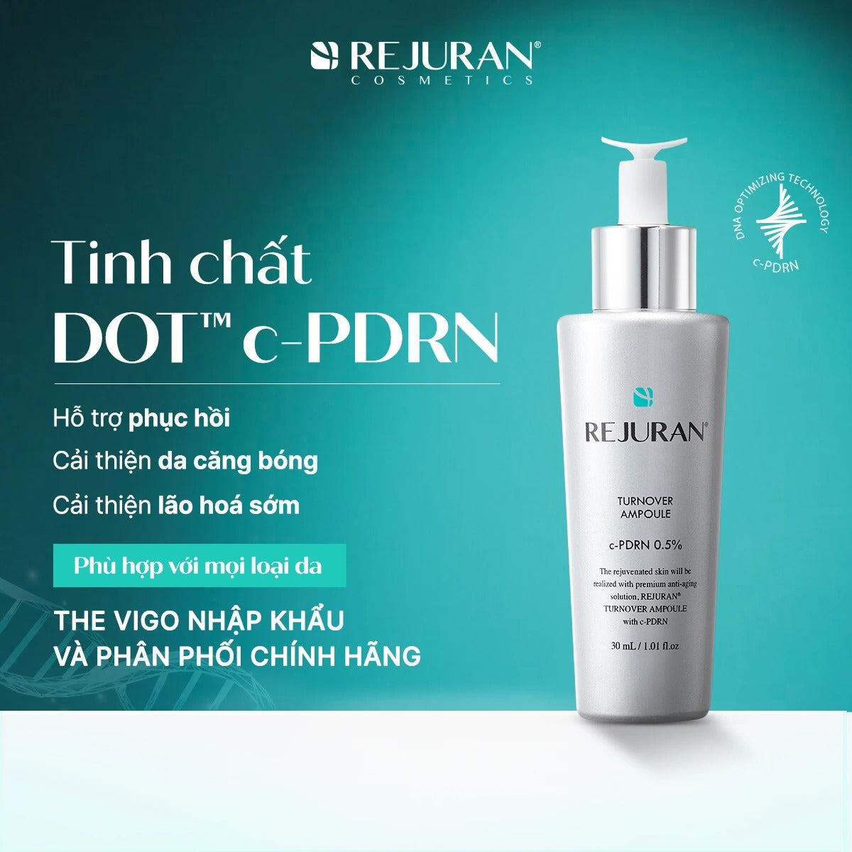 REJURAN Turnover Ampoule c-PDRN 0.5% 30ml