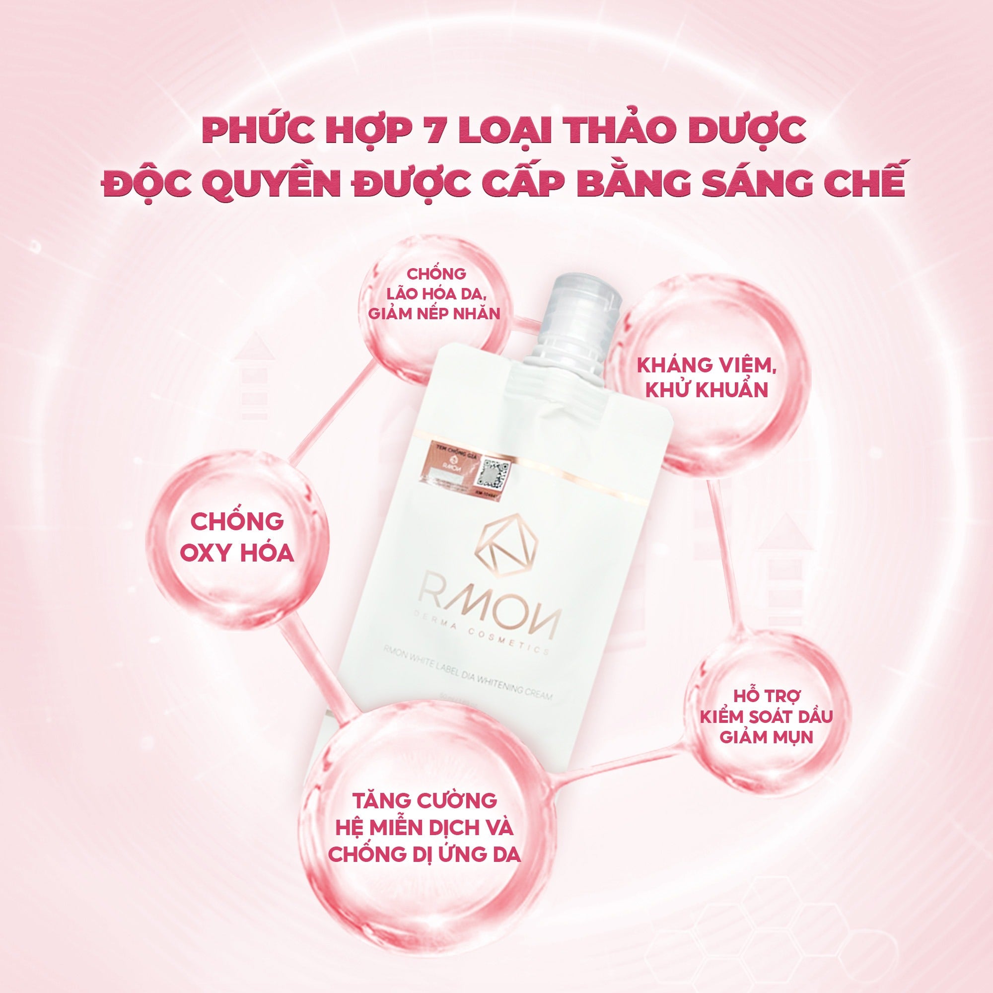 RMON White Label Dia Whitening Cream 50ml