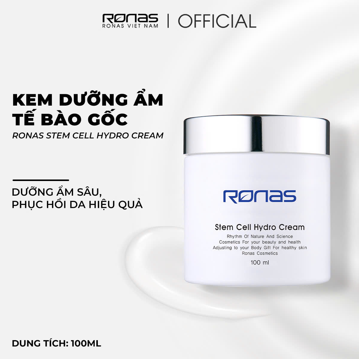 RONAS Stem Cell Hydro Cream 100ml